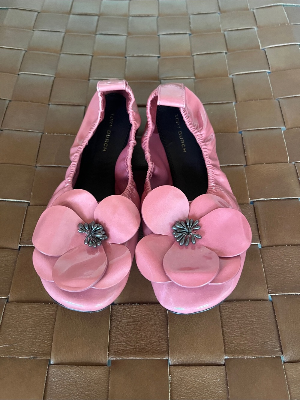 Tory Burch Pink Petal Ballet Flats